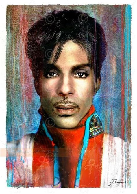 prince limited edition giclee art print original artwork prince fan