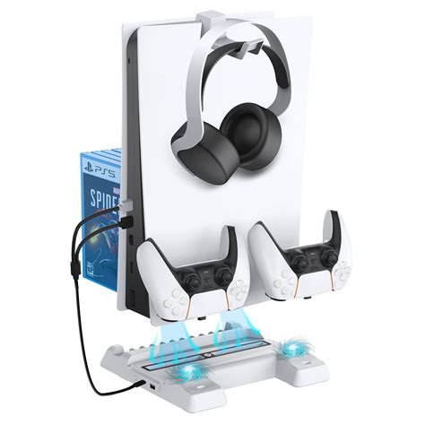 Buy Nexigo Ps5 Vertical Stand With Headset Holder Multifunctional