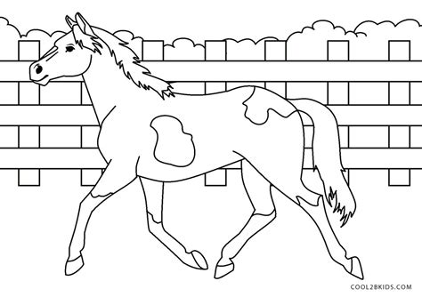 printable horse coloring pages  kids   animal coloring