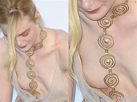elle fanning boobs naked body parts of celebrities