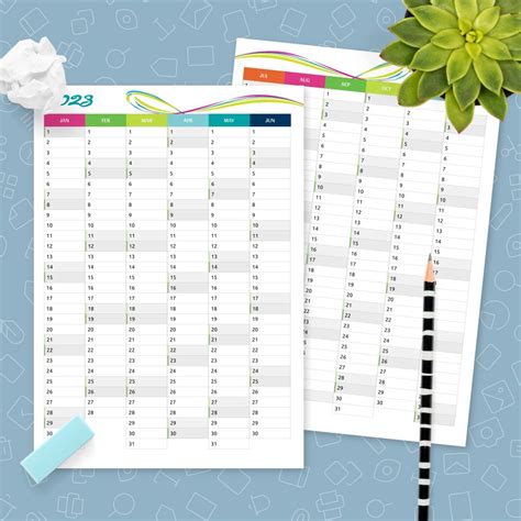full year calendar   printable calendars calendarsquick