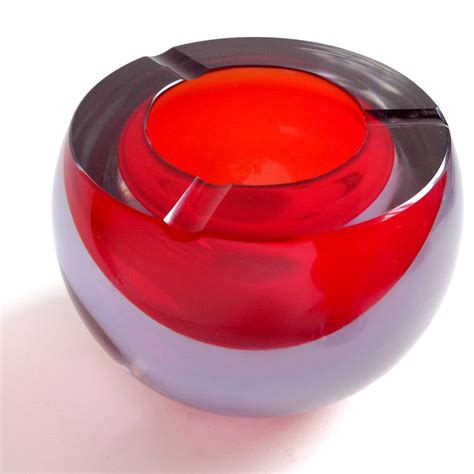 Cenedese Murano Red Purple Alexandrite Italian Art Glass