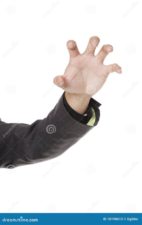 businessman claw hand stock  image