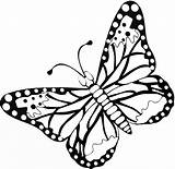 Butterfly Coloring Pages Color Print sketch template