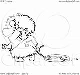 Wheel Stone Caveman Outlined Dragging Happy Toonaday Clipart Royalty Vector Cartoon 2021 sketch template