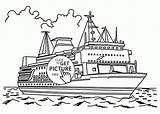 Kreuzfahrtschiff Schiffe Transportation Wuppsy Schiff Malvorlagen Designlooter sketch template