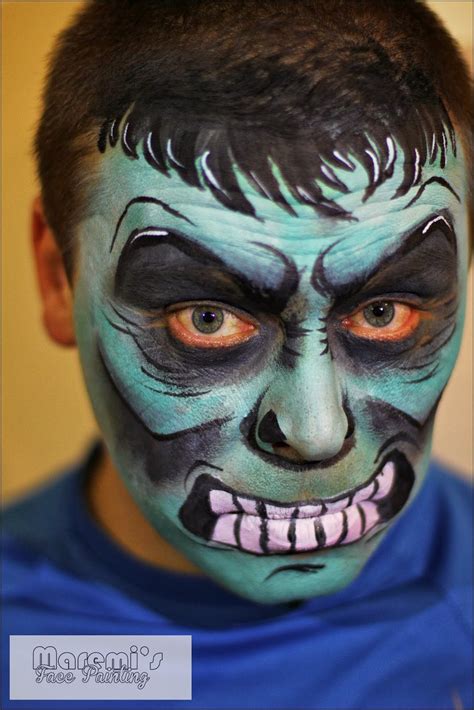 maremis face  body painting malowanie twarzy wzory dla chlopcow