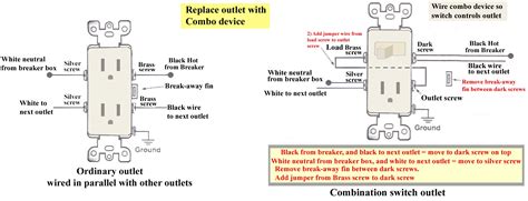 wiring diagram  light switch  outlet combo plug diagram stanley wiring