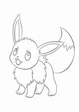 Evoli évoli Pokémon Génération sketch template