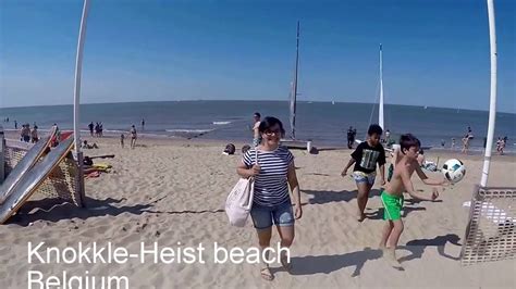 knokke heist beach belgium youtube