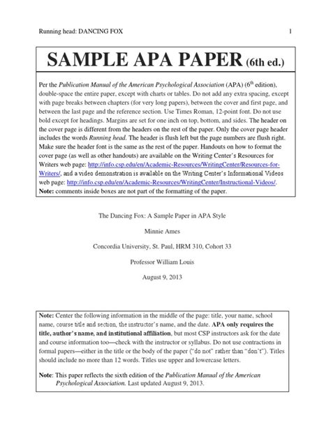 sample paper  edition citation ellipsis