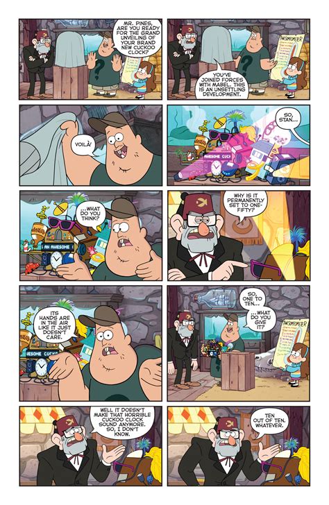 Disney Gravity Falls Shorts Cinestory Comic Issue 1 Read Disney