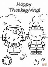 Thanksgiving Coloring Pages Kitty Hello Sheets Printable Kids Adults Color Printables Turkey Colouring Preschool Disney Supercoloring Cartoon Crafts Print Anime sketch template