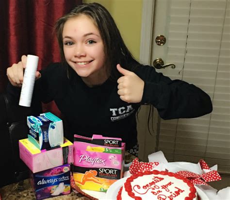 this amazing mom threw her daughter a party after she started her period