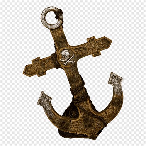 pirates brown pirate anchor png pngegg