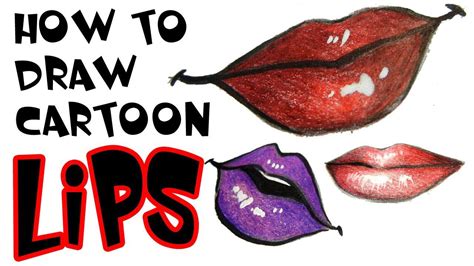 link  reference photo lips drawing cartoon drawings lips