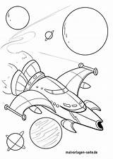 Raumschiff Planeten Ausmalbild Malvorlage Boyama Gezegenler Weltraum Malvorlagen Seite sketch template
