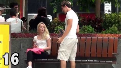 Hot Blonde Likes Staring At Guys Crotch Youtube