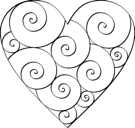 printable heart templates quilling patterns mosaic patterns