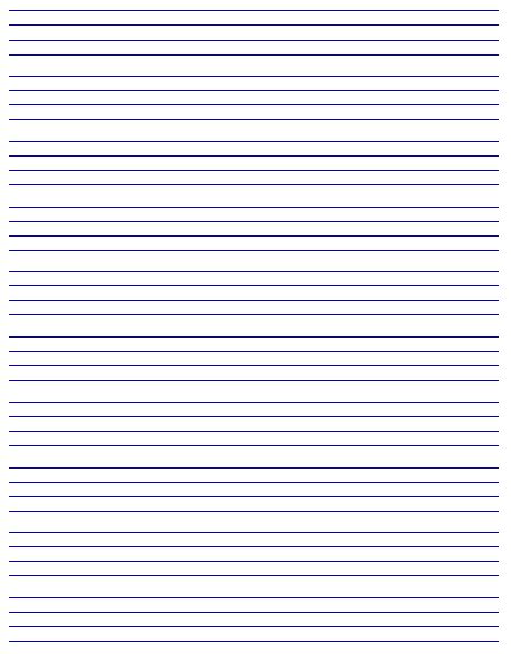 double lined paper  printable printable templates