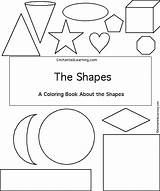 Cover Shapes Book Coloring Kindergarten Enchantedlearning Learning Subscribers Estimate 1st Grade Level Crafts Books sketch template