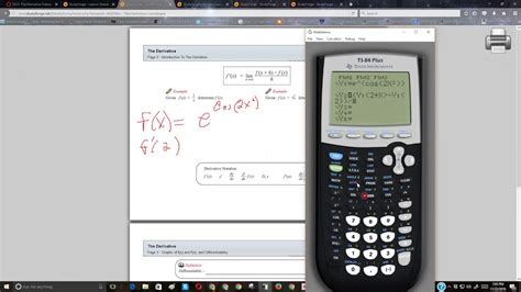 calculator  find  numerical derivative youtube