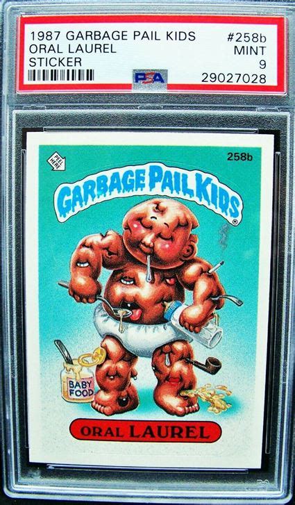 valuable garbage pail kids cards   world