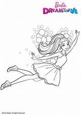Barbie Dreamtopia Pages Coloring Kids Bubbles Fairy Fun sketch template