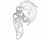 Megaman Coloring Zero Pages Capcom Marvel Vs Printable Template Sketch sketch template