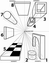 Perspektive Zentralperspektive Fluchtpunkt Klasse Arbeitsblatt Perspectives Fluchtpunktperspektive Linear Perspectiva Gymnasium Raum Mathe Quiz Zeichnung Punkt Evolutions Assignment 1pt Fuite Adobe sketch template