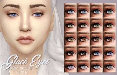 mod the sims glacé eyes by kellyhb5 sims 4 downloads sims 4 cc