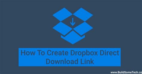 create  dropbox direct  link    guide