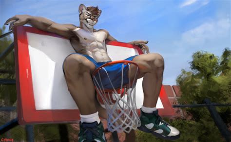 rule 34 basketball hoop chunie clothing furry male male only solo
