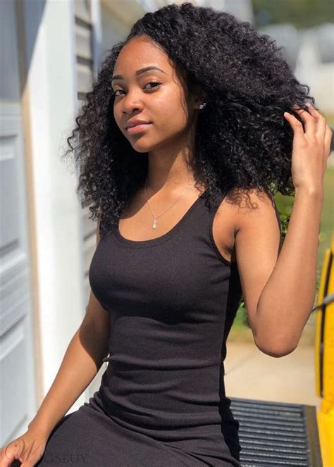 Sexy Shoulder Length Curly 100 Human Hair Capless Wig 22 Inches Hair