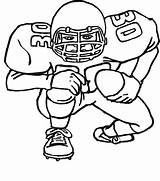 Football Coloring Pages Player Bestcoloringpagesforkids Via Tag sketch template