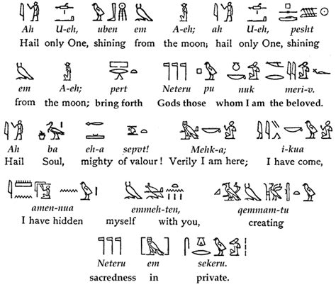 The Egyptian Rites Ancient Egyptian Symbols Egyptian