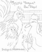 Henny Penny Coloring Pages Printable Template sketch template