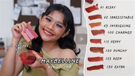 review maybelline vinyl ink  shades  sawo matang approved gak ya