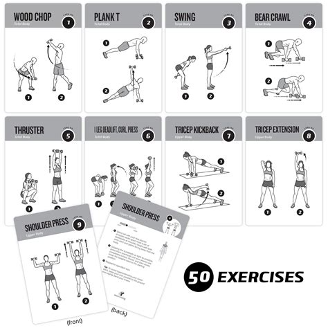 printable workout cards printable word searches