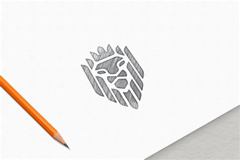 sketch effect logo mockup creative photoshop templates creative market