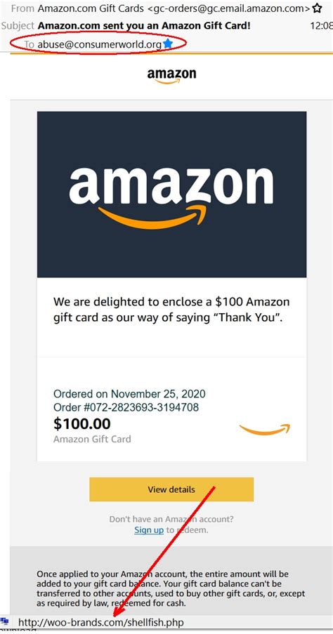 amazon   sending    gift card mouse print