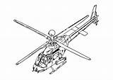 Helicopter Coloring Printable Pages Kids sketch template