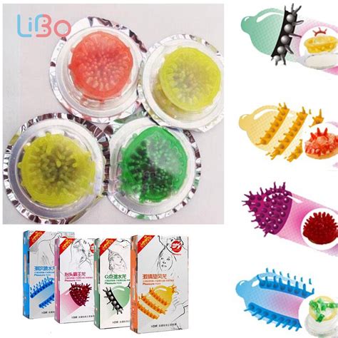Personage Sex Toys Fun Spike Natural Condom Adult Aid Thickening Thorn