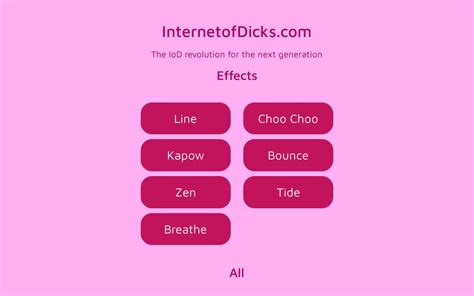 internet of dicks