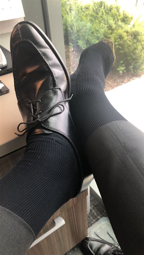 well dressed men and their socks — tease from my sock buddy