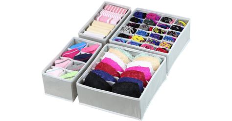 To Sort Out Your Underwear Drawer Cheap And Useful Bedroom Organizers