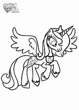 Luna Coloring Princess Pages Mlp Printable Kids Bratz Pony Little Color Getcolorings Print Books Getdrawings Library Clipart Popular sketch template