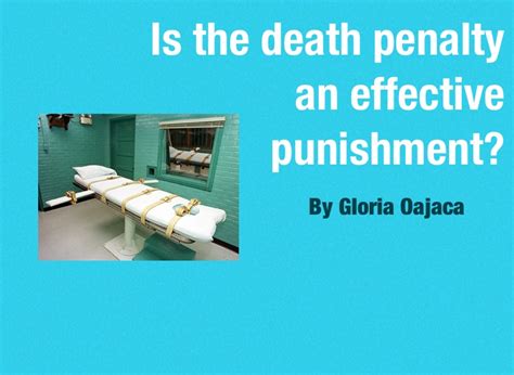 death penalty  effective punishment  flowvella