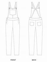 Dungarees Pattern Sewing Tilly Buttons Mila Choose Board Patterns sketch template