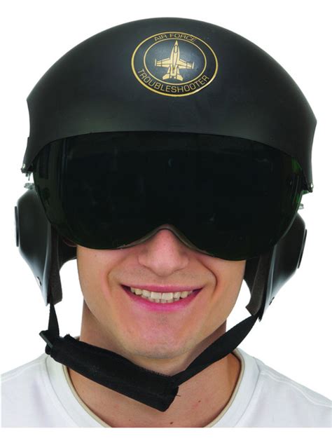 deluxe fighter pilot helmet  visor